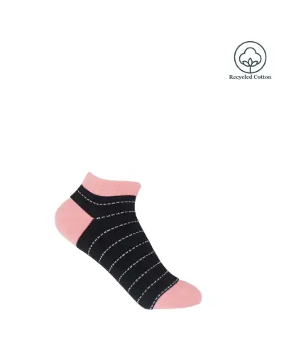Women PEPER HAROW Dash Womens Trainer Socks - Black £11.00