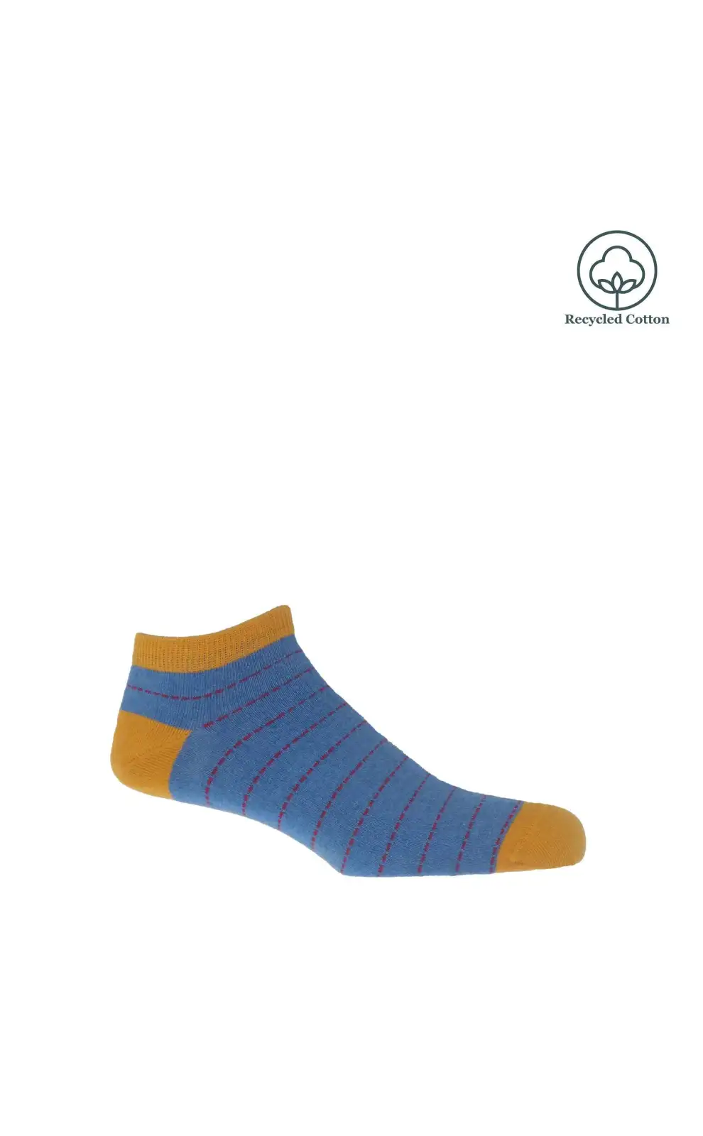 Men PEPER HAROW Dash Mens Trainer Socks - Blue £12.00