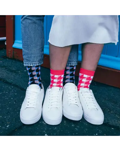 Men PEPER HAROW Dimensional Mens Socks - Black £14.00