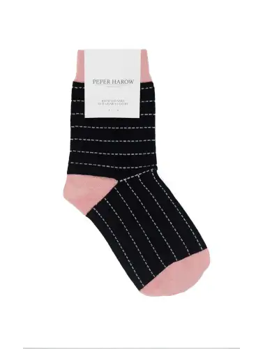 Women PEPER HAROW Dash Womens Socks - Black £13.00