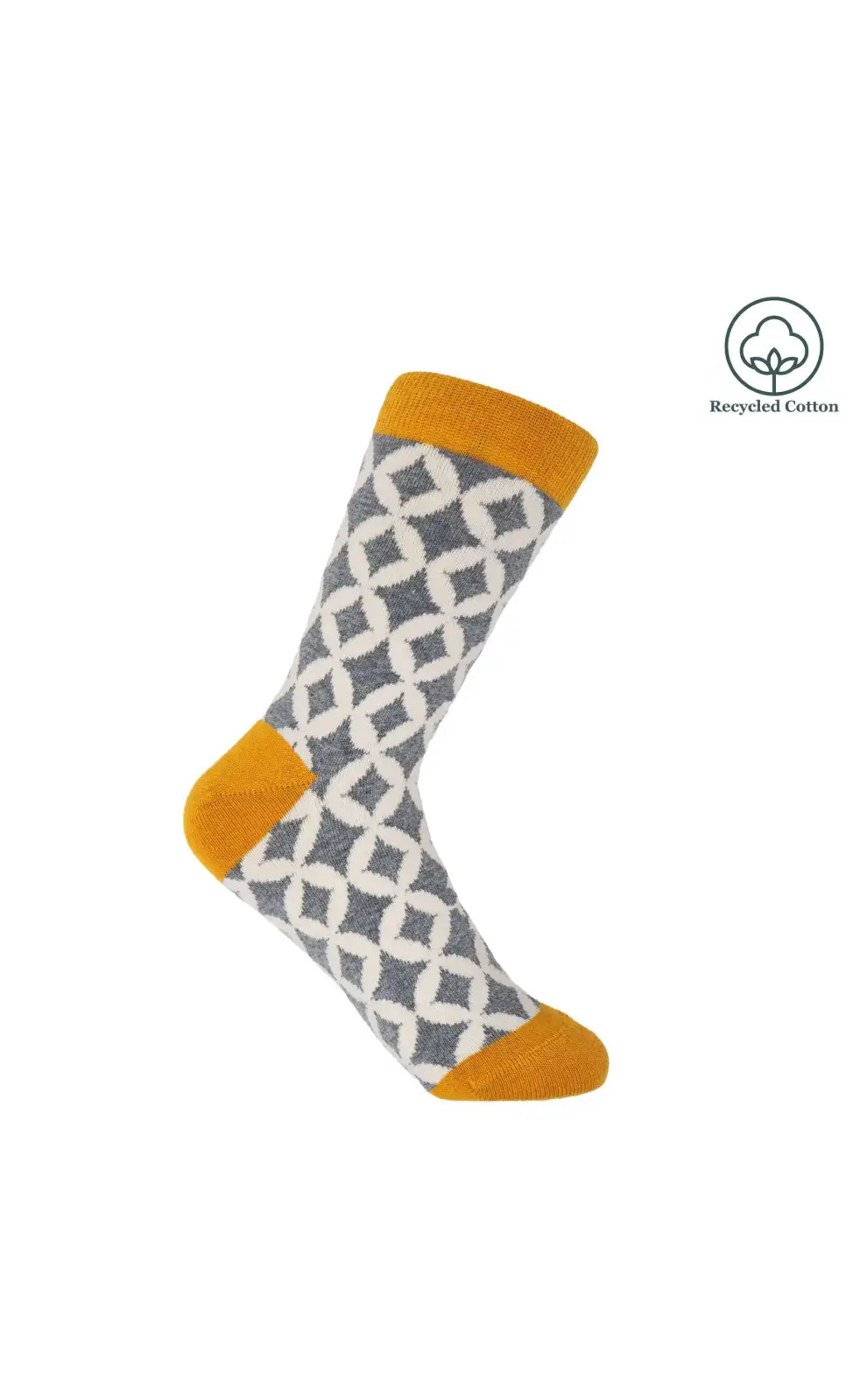 Women PEPER HAROW Mosaic Womens Socks - Grey £13.00