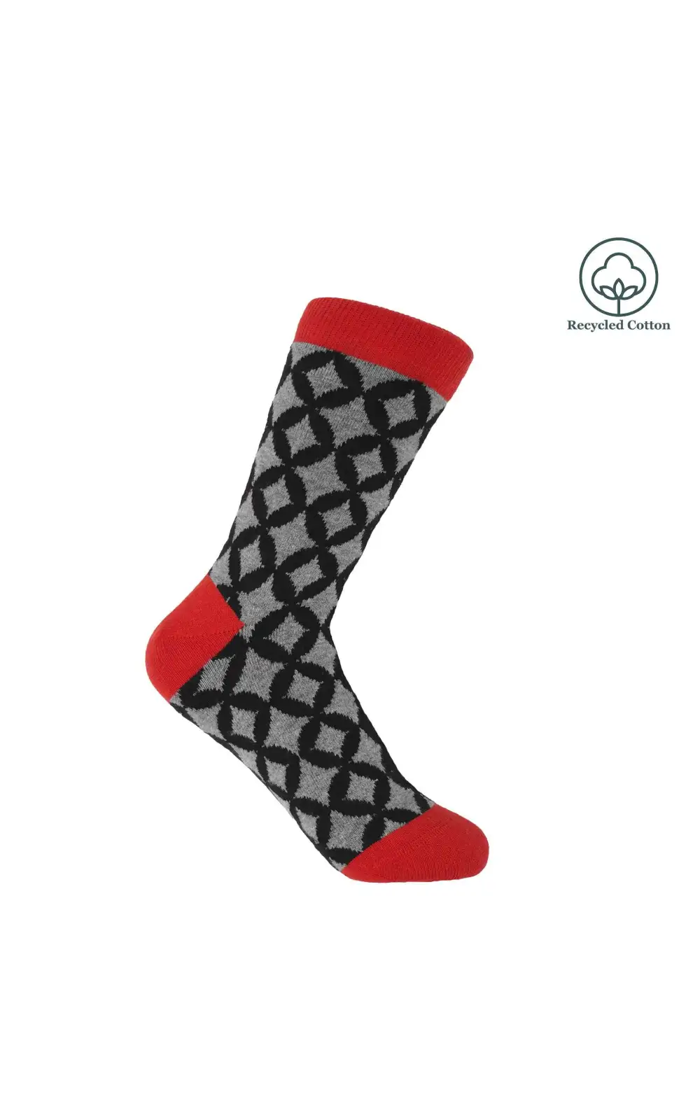 Women PEPER HAROW Mosaic Womens Socks - Black £13.00