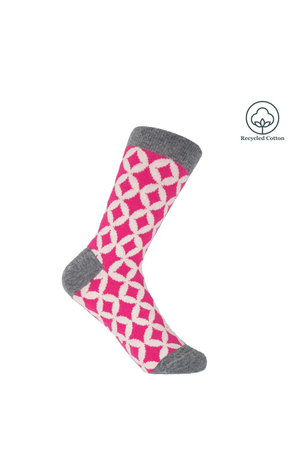 Women PEPER HAROW Mosaic Womens Socks - Pink £13.00