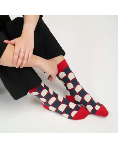 Women PEPER HAROW Ouse Womens Socks - Red £15.00
