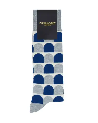 Men PEPER HAROW Ouse Mens Socks - Grey £17.00