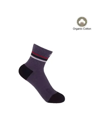 Women PEPER HAROW Quarter Crew Organic Womens Sport Socks - Mauve £13.00