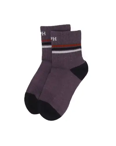 Women PEPER HAROW Quarter Crew Organic Womens Sport Socks - Mauve £13.00