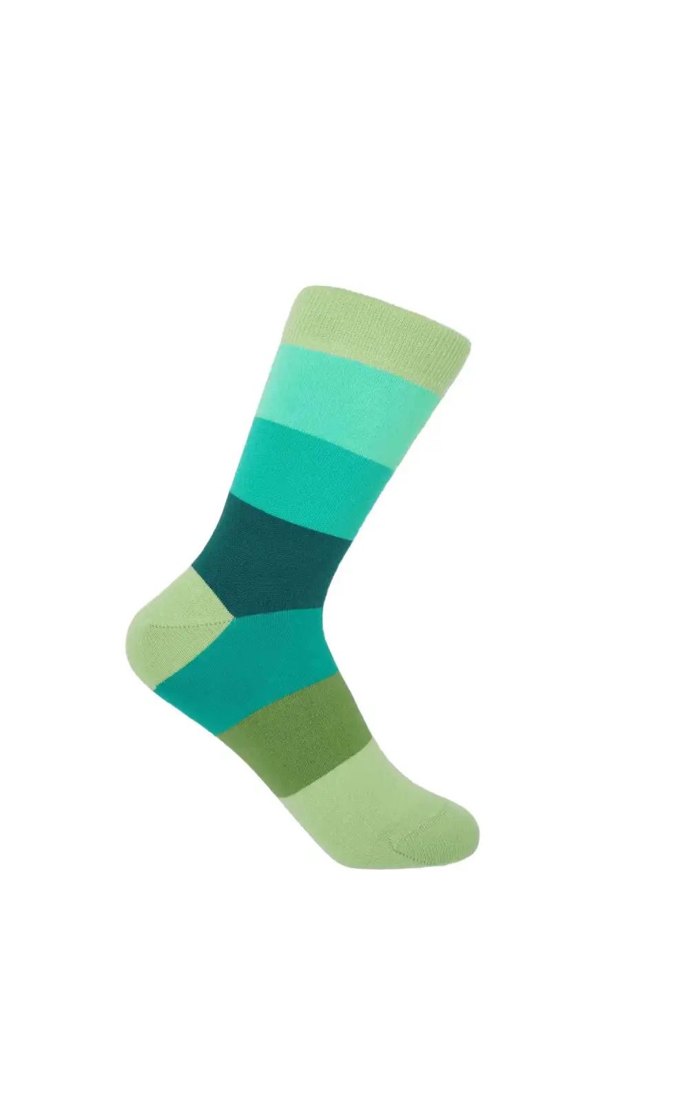 Women PEPER HAROW Block Stripe Womens Socks - Earth £15.00