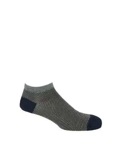 Men PEPER HAROW Lux Taylor Mens Trainer Socks - Grey £13.00