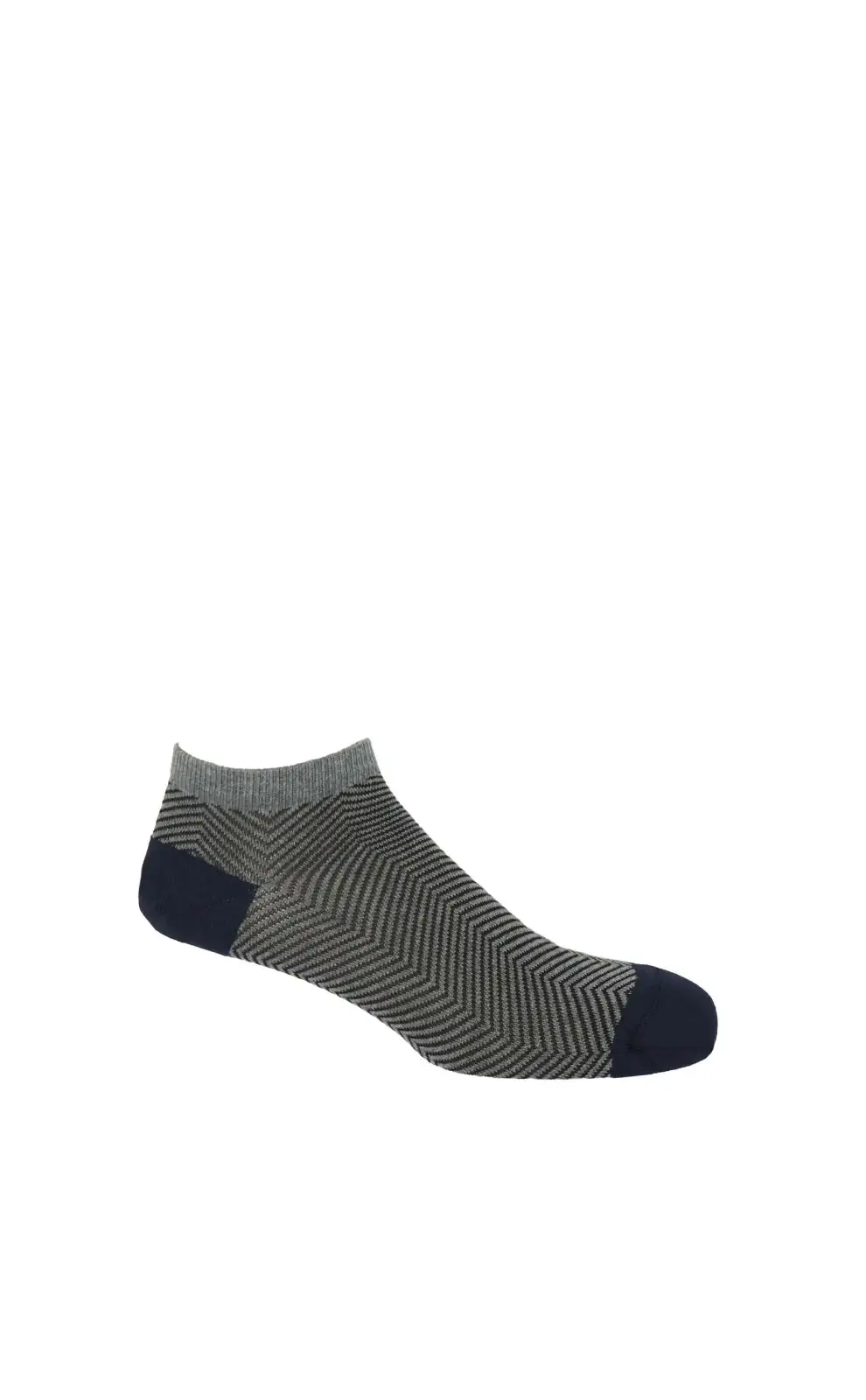 Men PEPER HAROW Lux Taylor Mens Trainer Socks - Grey £13.00