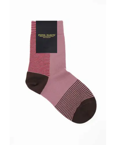Women PEPER HAROW Anne Womens Socks - Berry £15.00