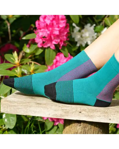 Women PEPER HAROW Anne Womens Socks - Teal £15.00