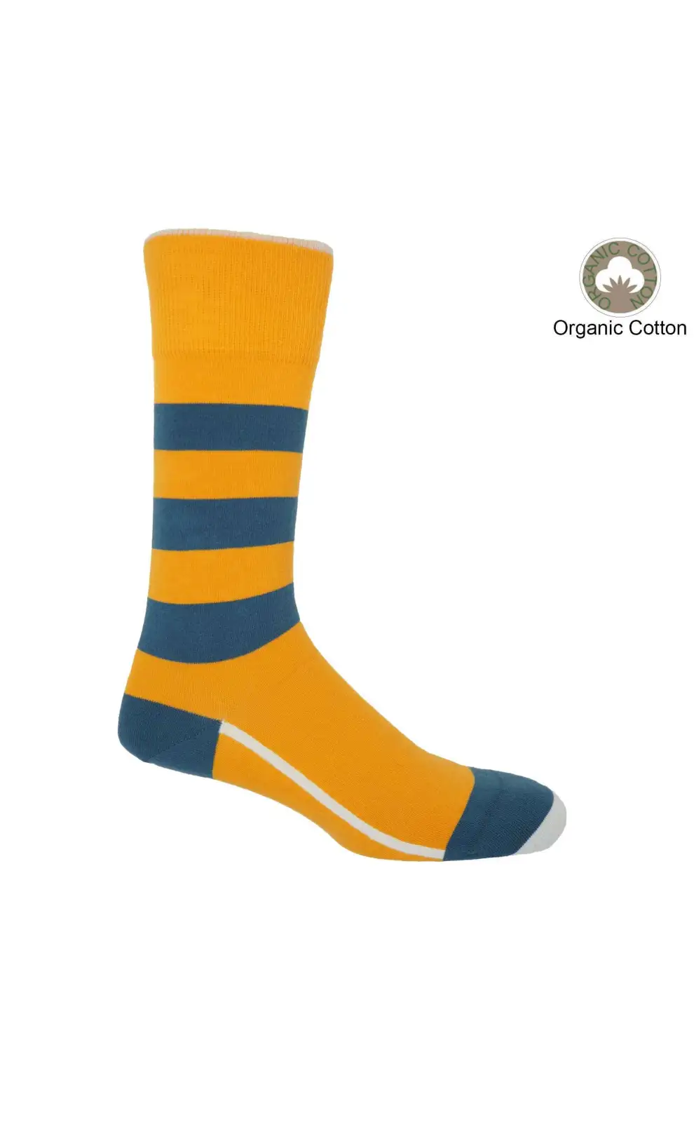 Men PEPER HAROW Equilibrium Organic Mens Socks - Yellow £17.00