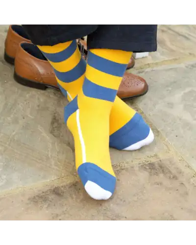 Men PEPER HAROW Equilibrium Organic Mens Socks - Yellow £17.00