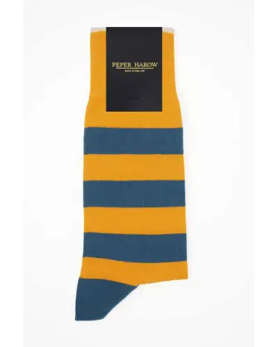 Men PEPER HAROW Equilibrium Organic Mens Socks - Yellow £17.00