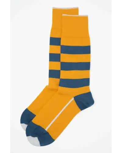 Men PEPER HAROW Equilibrium Organic Mens Socks - Yellow £17.00