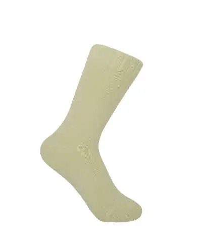 Women PEPER HAROW Ribbed Cuff Womens Bed Socks - Cream £15.00