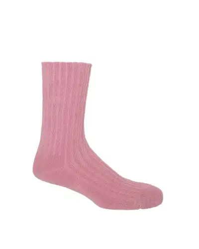 Men PEPER HAROW Ribbed Mens Bed Socks - Pink £15.00