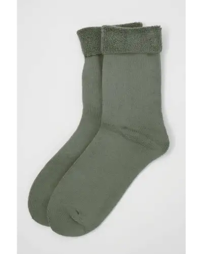 Women PEPER HAROW Plain Womens Bed Socks - Grey £15.00