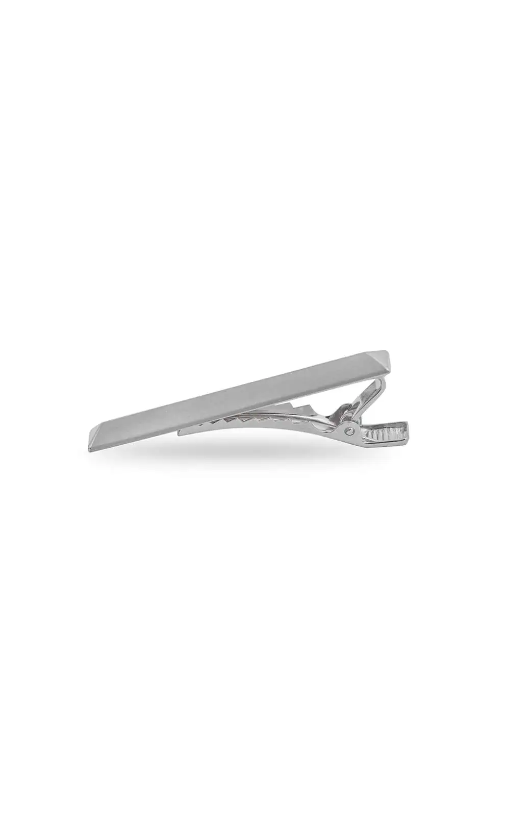 Tie Bars Babette Wasserman Geo Pyramid Tie Bar Rhodium £60.00