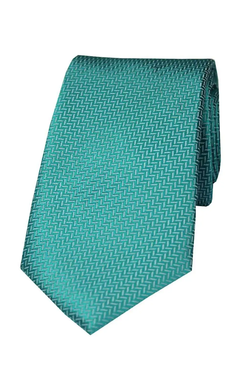Silk Ties Soprano Ties Soprano Teal Herringbone Silk Tie £21.00