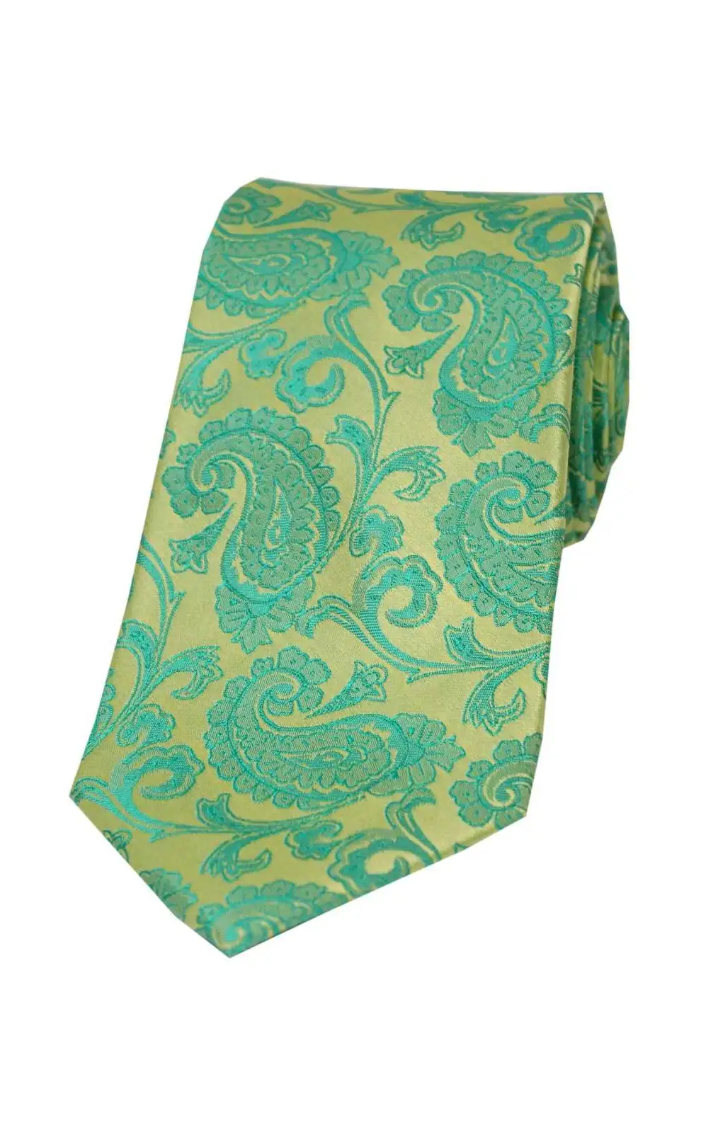 Paisley Ties Soprano Ties Soprano Jade Paisley Woven Silk Tie £14.00