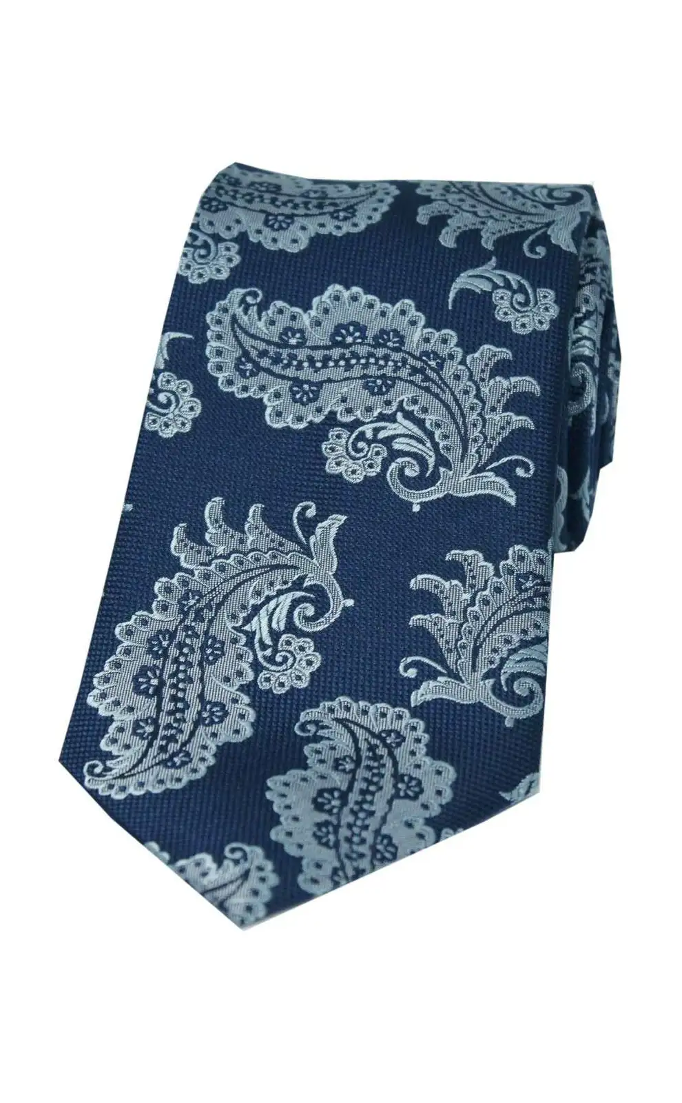 Silk Ties Soprano Ties Soprano Navy Floral Woven Silk Tie £15.00