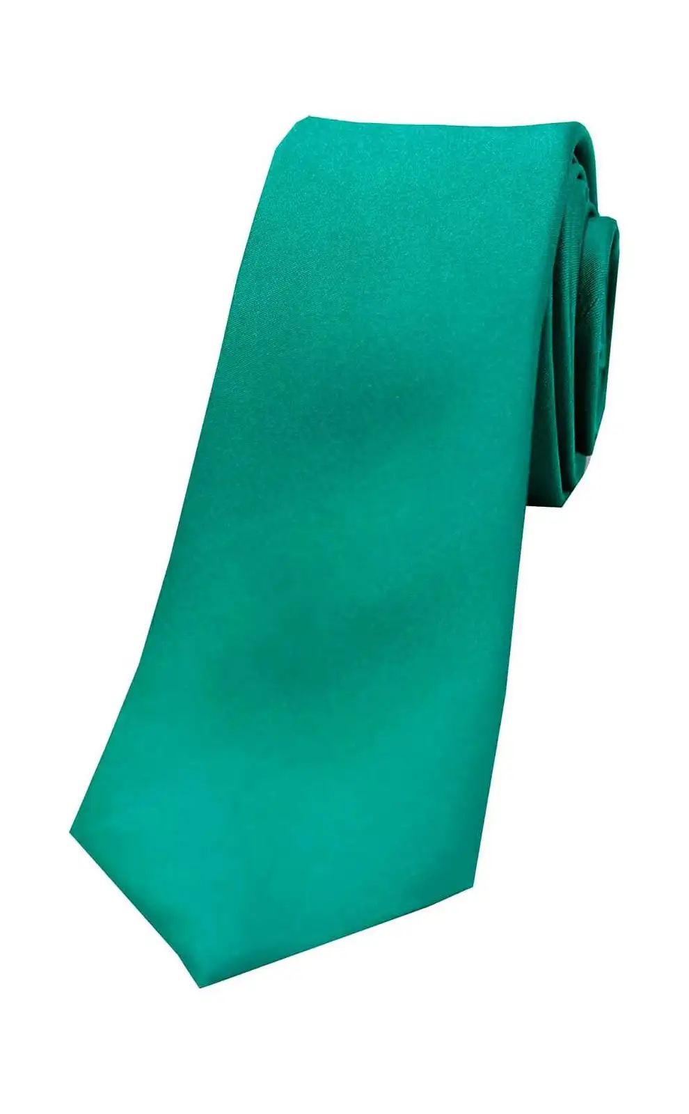 Thin Ties Soprano Ties Soprano Sea Green Satin Silk Thin Tie £9.00