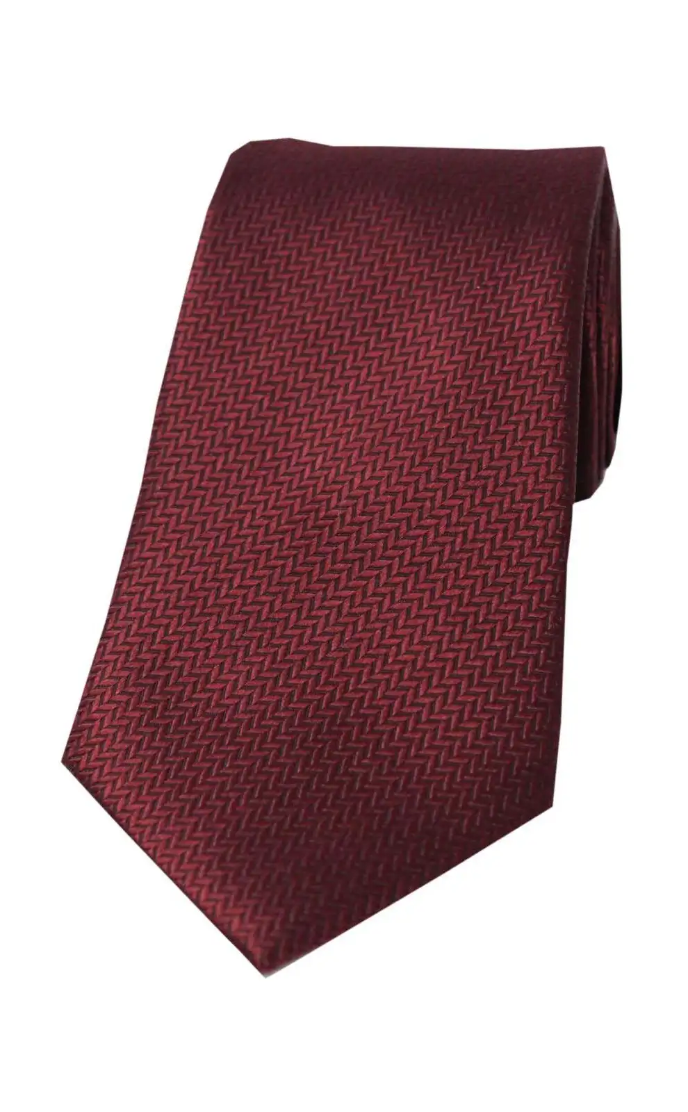 Silk Ties Soprano Ties Soprano Cherry Herringbone Silk Tie £24.00