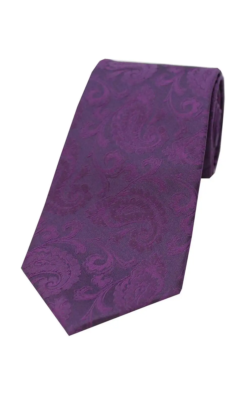 Paisley Ties Soprano Ties Soprano Purple Paisley Silk Tie £24.00