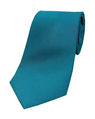 Silk Ties Soprano Ties Soprano Teal Satin Silk Tie £18.00