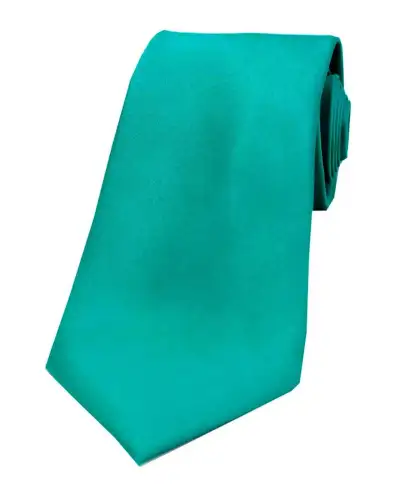 Silk Ties Soprano Ties Soprano Sea Green Satin Silk Tie £9.00