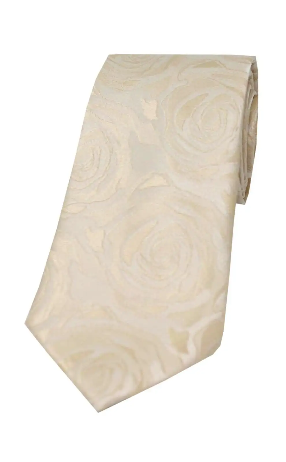 Silk Ties Soprano Ties Soprano Ivory Rose Wedding Silk Tie £21.00