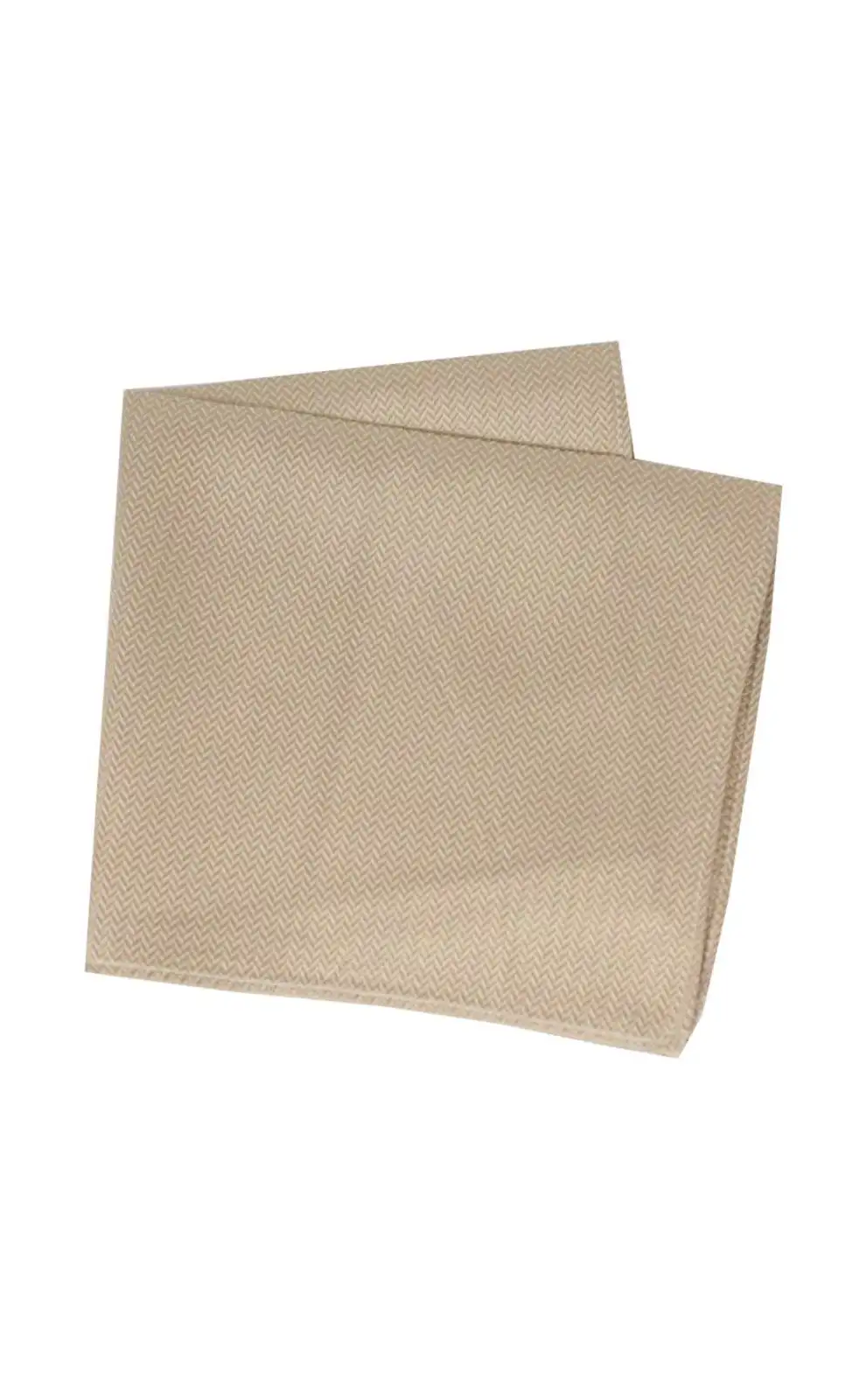 Silk Hankies Soprano Ties Soprano Camel Herringbone Silk Hanky £15.00