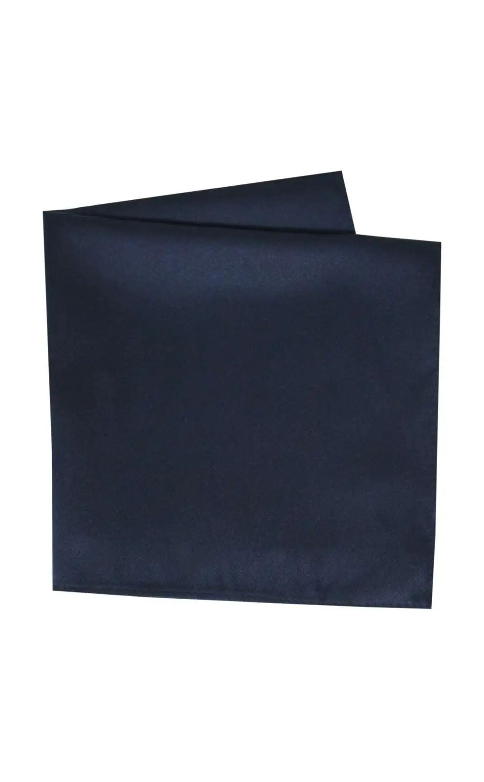 Pocket Square Soprano Ties Soprano Plain Navy Satin Silk Mens Pocket Square £15.00