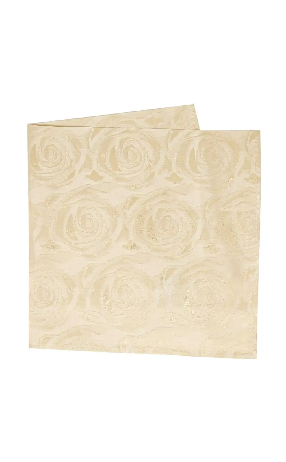 Pocket Square Soprano Ties Soprano Cream Rose Mens Silk Pocket Square £15.00
