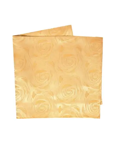 Pocket Square Soprano Ties Soprano Gold Rose Mens Silk Pocket Square £9.00