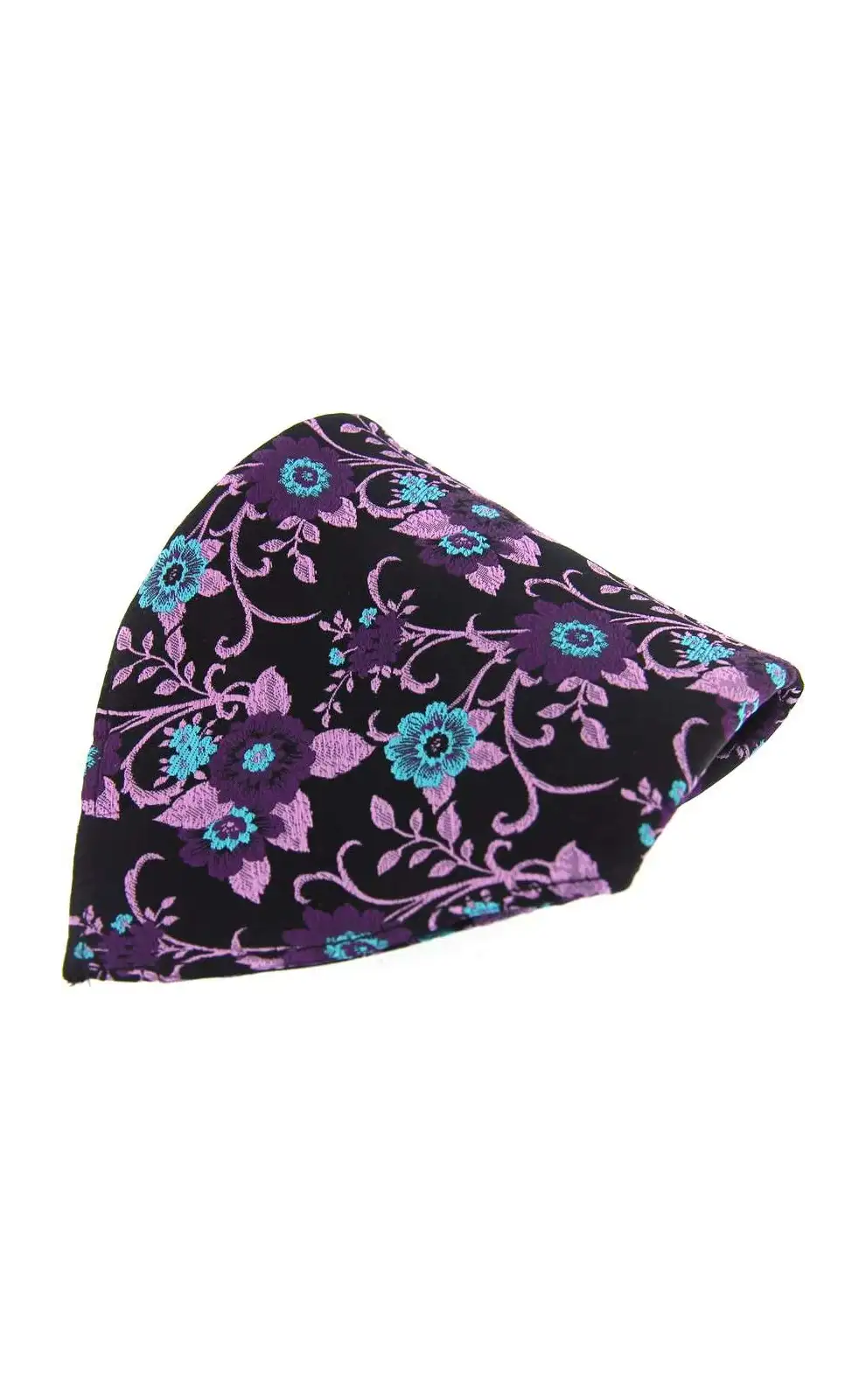 Pocket Square Soprano Ties Soprano Purple Lilac Floral Patterned Silk Pocket Square £15.00