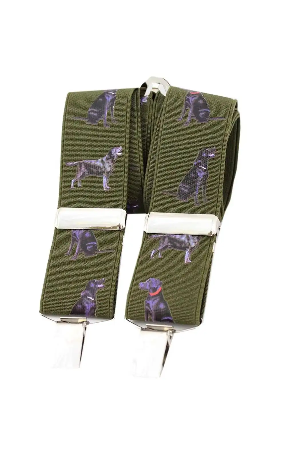 Braces Soprano Ties Soprano Labrador Green 35Mm X Style Braces £23.00