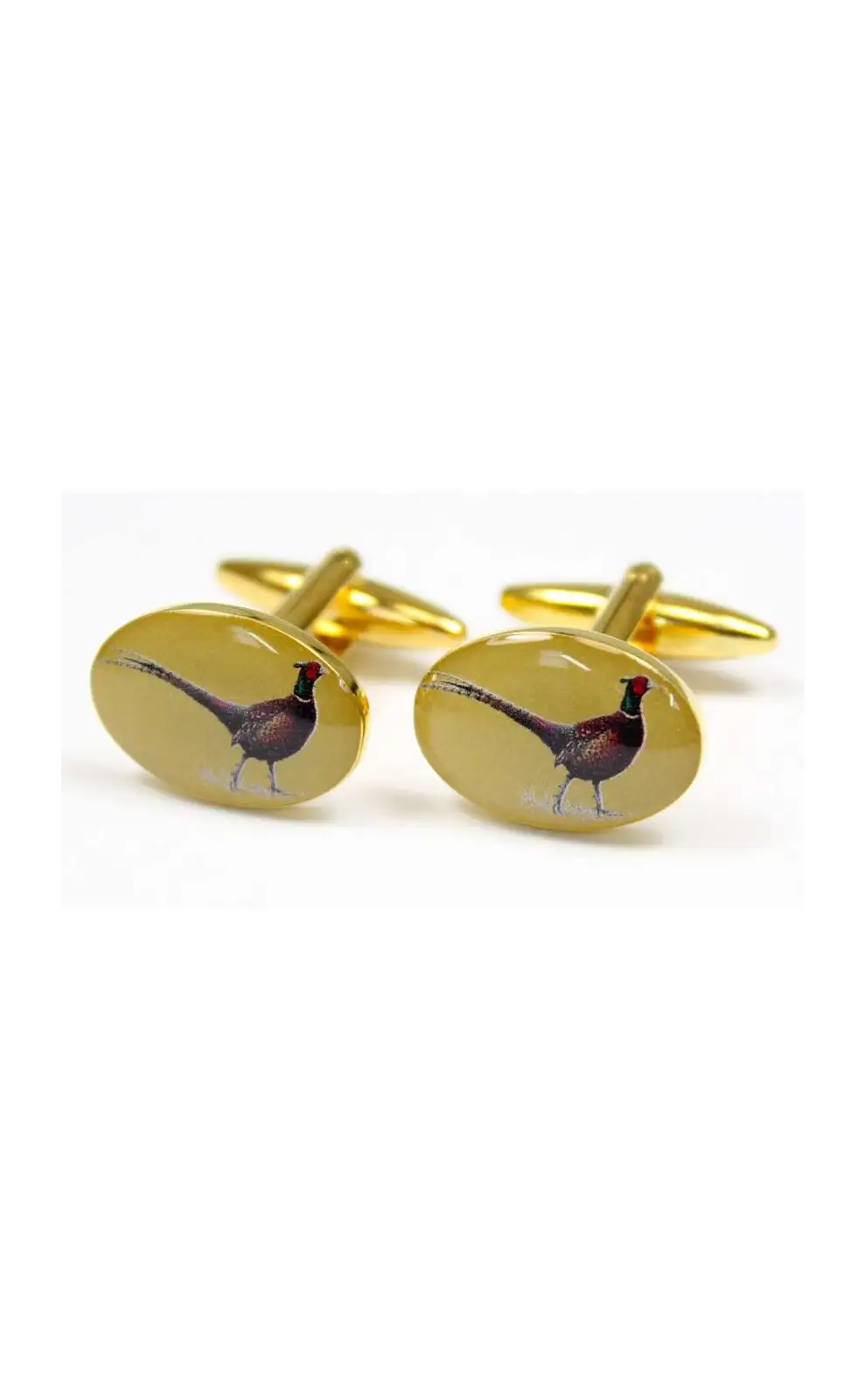 Cufflinks Soprano Ties Soprano Standing Pheasants Country Cufflinks £23.00