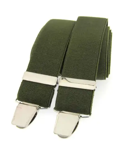 Braces Soprano Ties Soprano Olive 35Mm X Style Braces £23.00