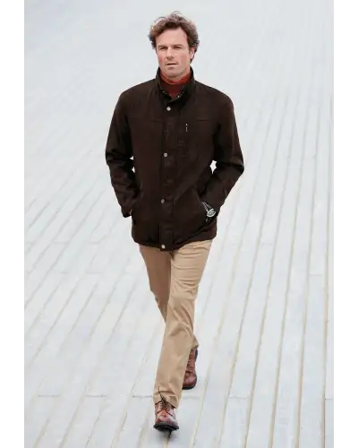 Fit Trousers Brook Taverner Tailored Fit Miami Sand Stretch Cotton Chinos £45.00