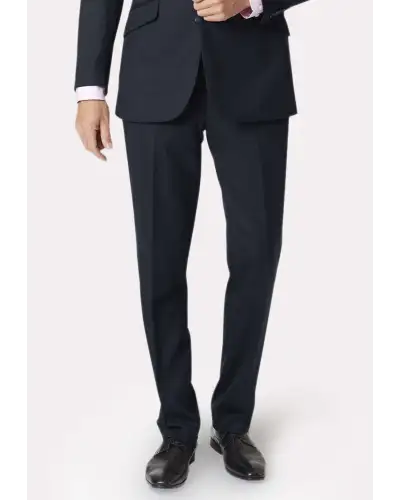 BT-8523D Brook Taverner Regular Fit Dawlish Navy Birdseye Wool Suit Trousers £90.00