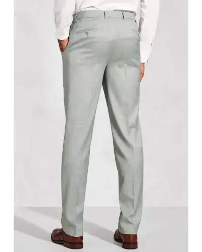 Suit Trousers Brook Taverner Tailored Fit Hardy Green Textured Occasion Suit Trousers £45.00