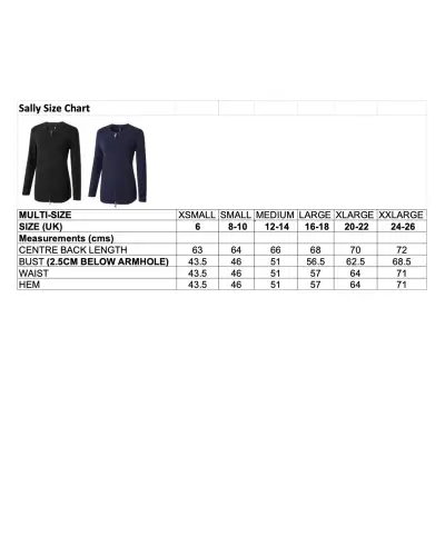 Knitwear Vortex Designs Sally Charcoal Zip Cardigan-VD-9416774811969 £41.00