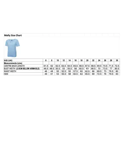 Tops Vortex Designs Molly Sky Blue Geo Print Tuck Neck-VD-9340911190337 £26.00