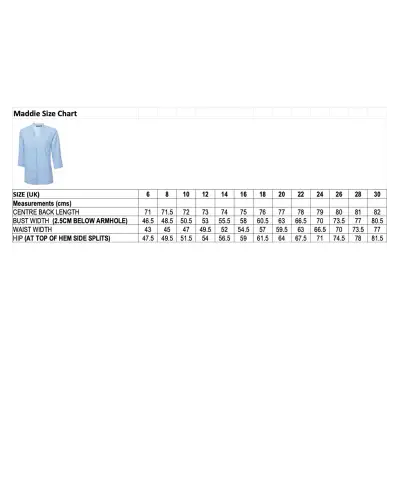 Blouses Vortex Designs Maddie Sky Blue 3 4 Sleeve Blouse £28.00