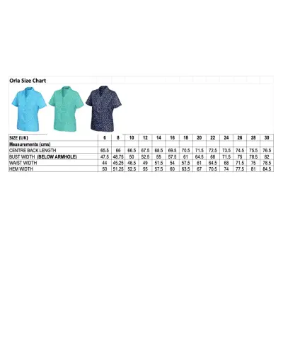 Blouses Vortex Designs Orla Jade Button Down Short Sleeve £28.00