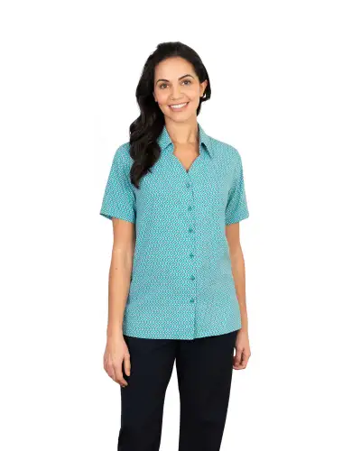 Blouses Vortex Designs Emma Jade Button Down Short Sleeve £28.00