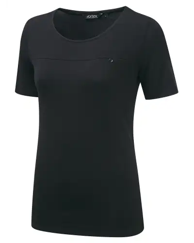 Tops Vortex Designs Daisy Black Stretch Undersuit Top Short Sleeve £18.00